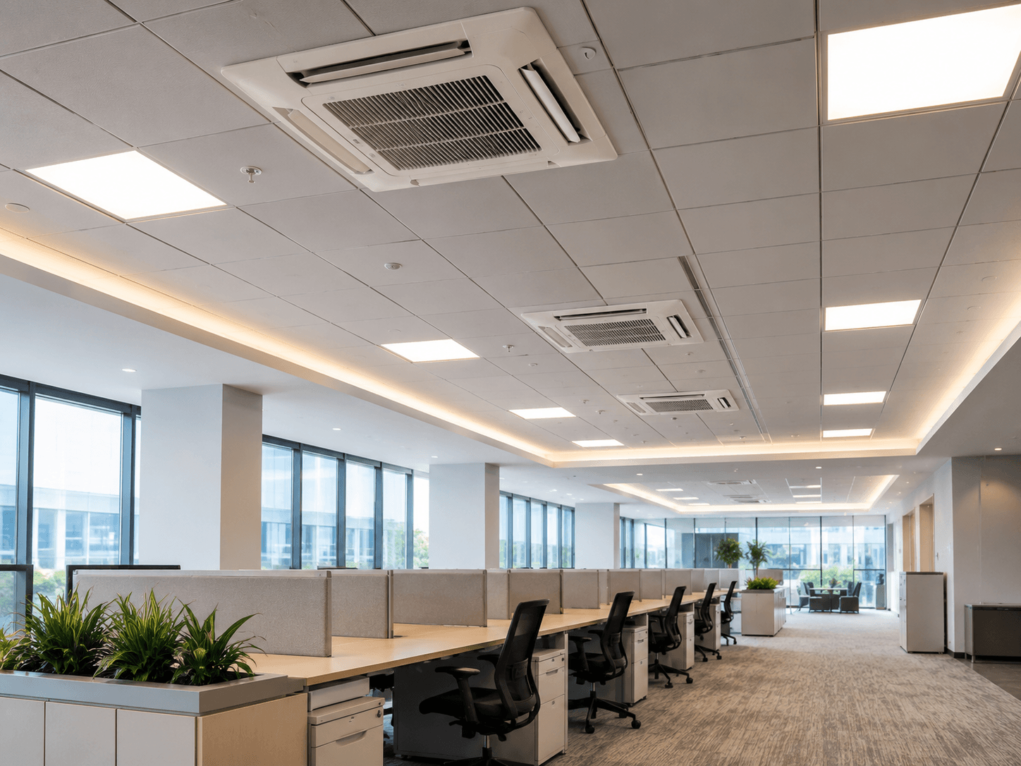 Outdoor AC Installation