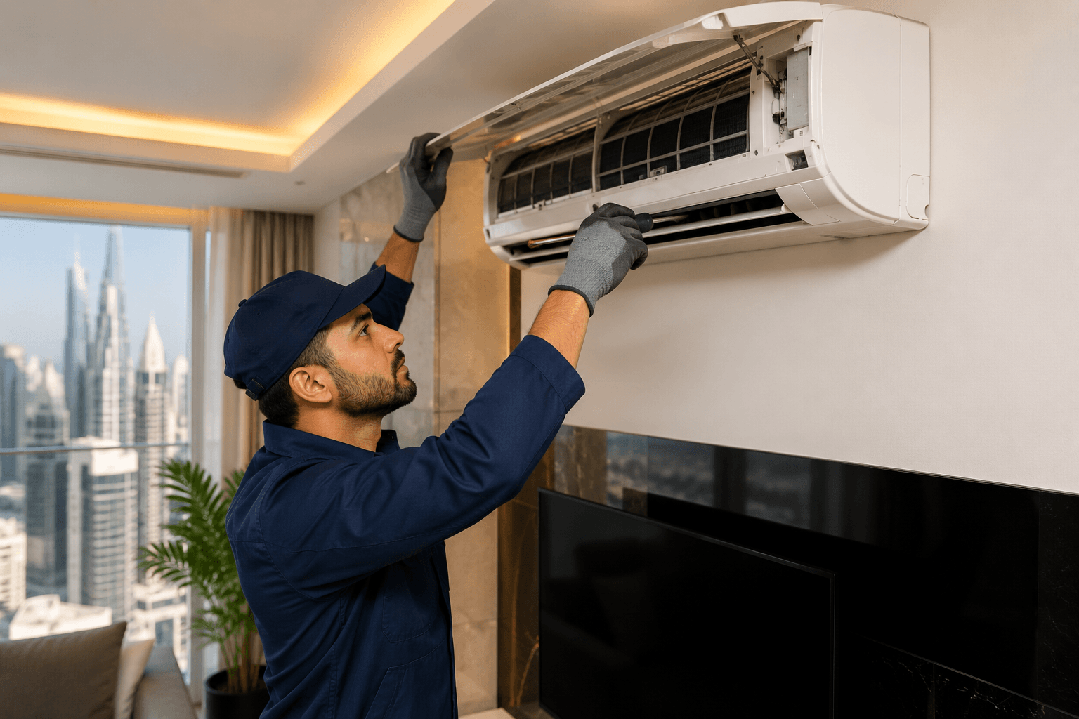 Professional AC Repair Technician in Dubai
