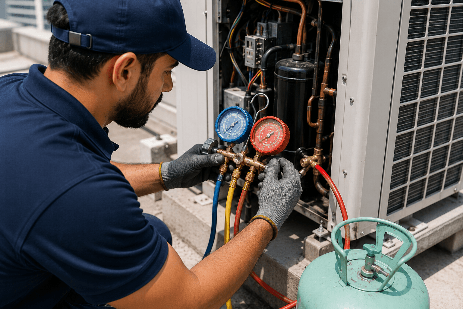 AC Gas Refilling Dubai